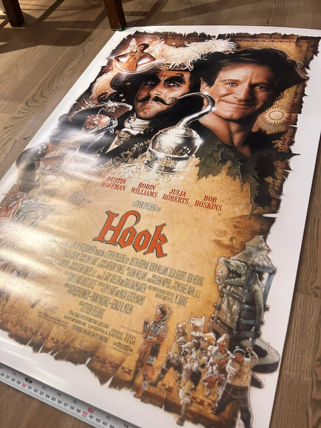 Vintage Hook Movie Poster - photo 3