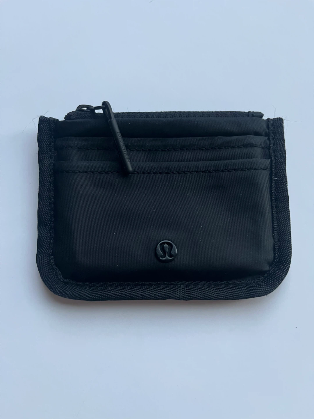 Lululemon Black Card Case Wallet - photo 3