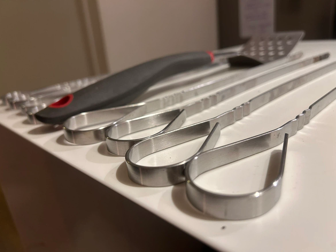 BBQ Skewer Set with Perforated Spatula - photo 4
