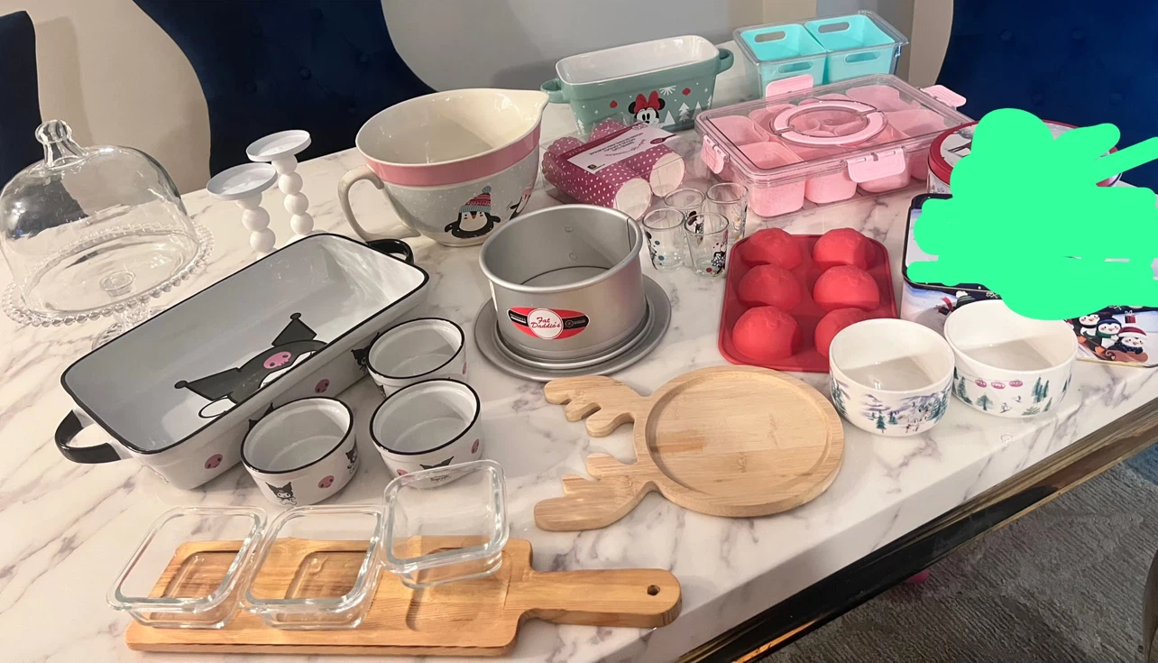 Kitchenware and Baking Items Assortment