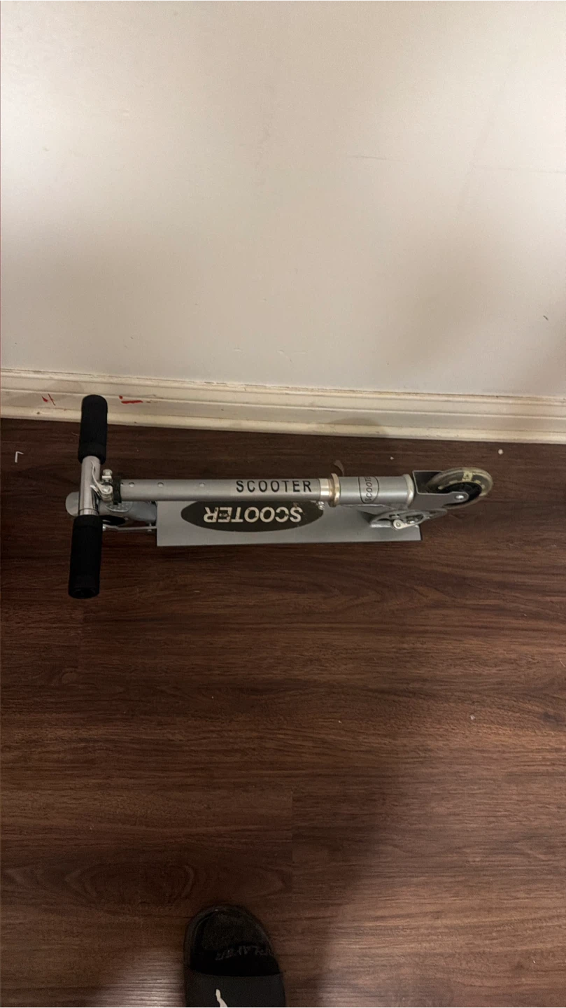 Silver Folding Kick Scooter - photo 2