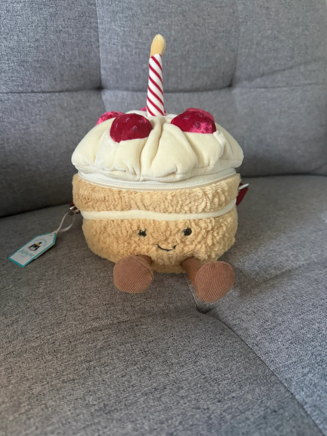 Jellycat Amuseables Birthday Cake Bag