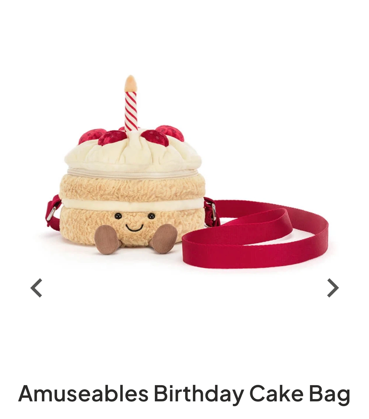 Jellycat Amuseables Birthday Cake Bag - photo 3