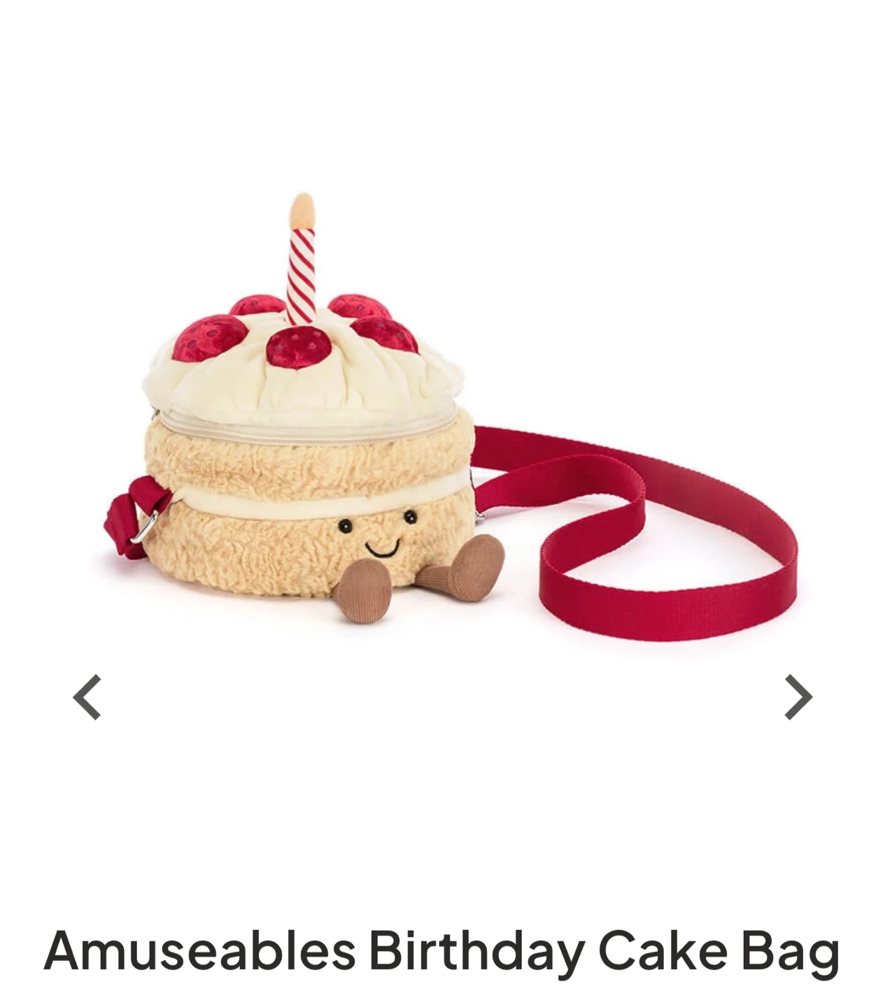 Jellycat Amuseables Birthday Cake Bag - photo 4