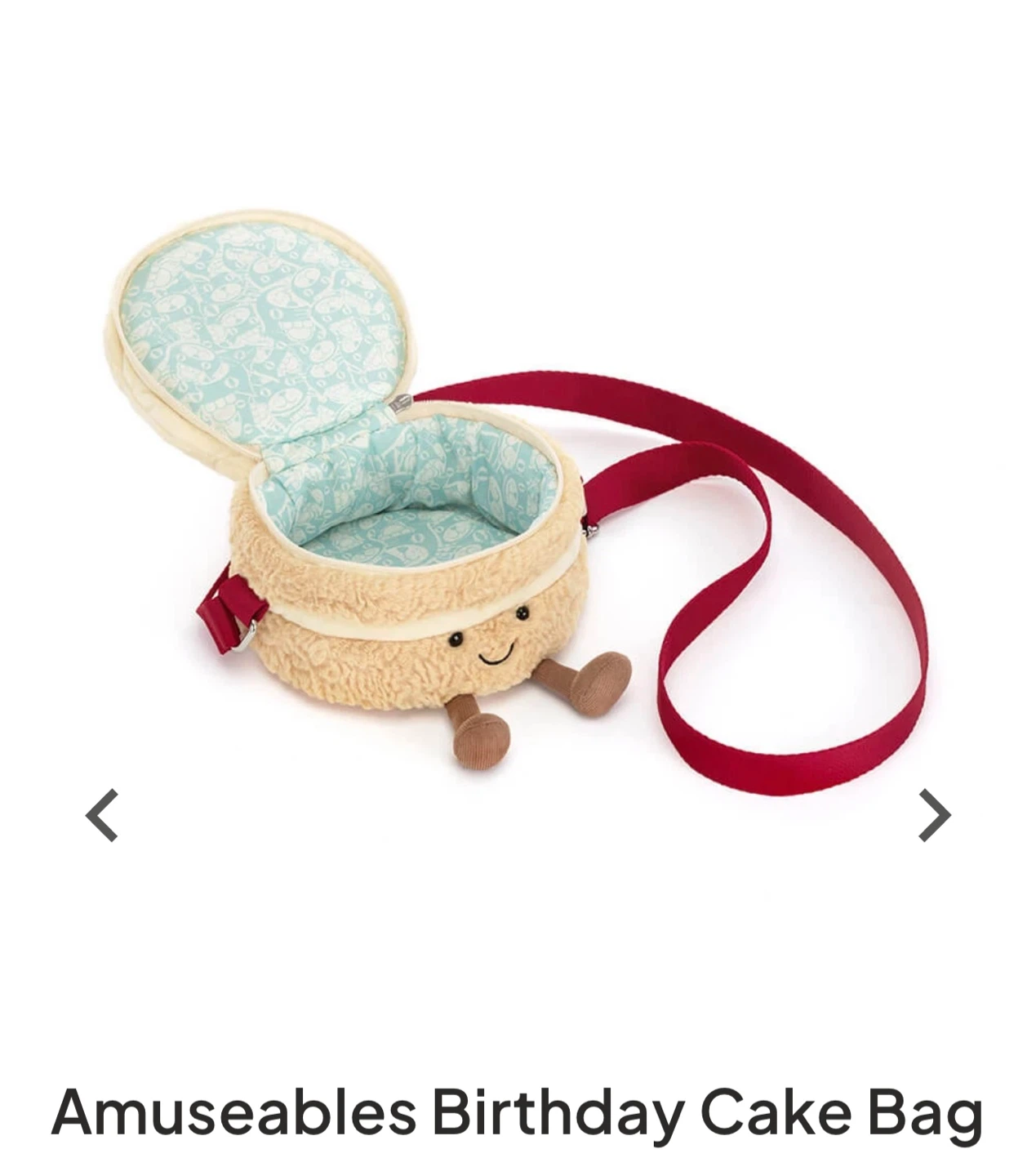 Jellycat Amuseables Birthday Cake Bag - photo 5