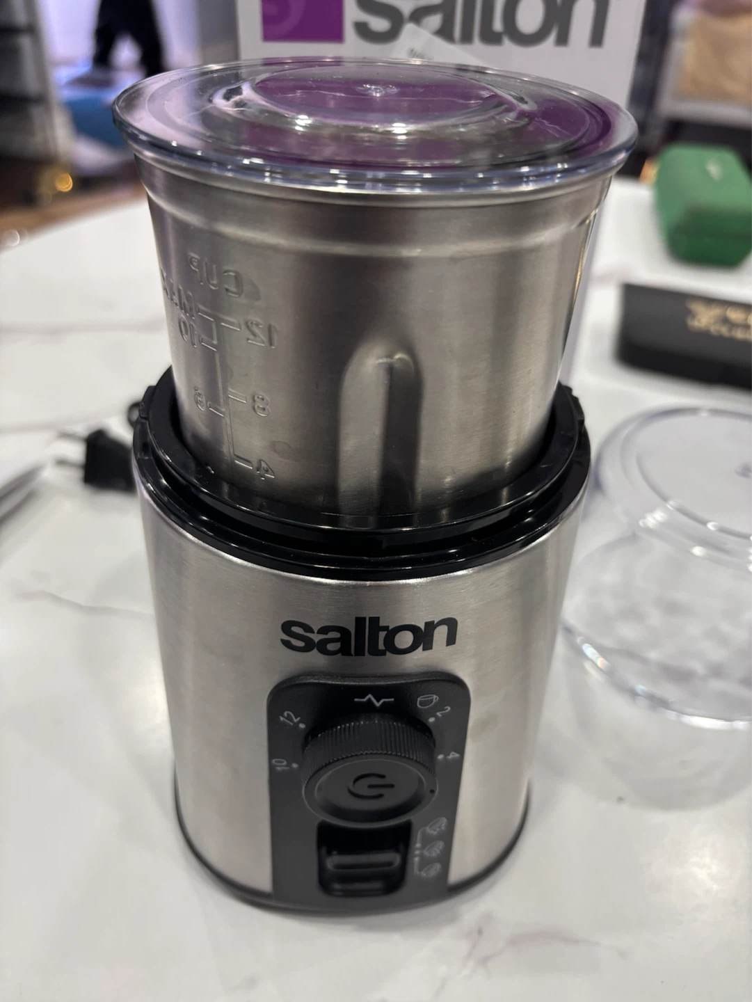 Salton Smart Coffee Grinder - photo 5