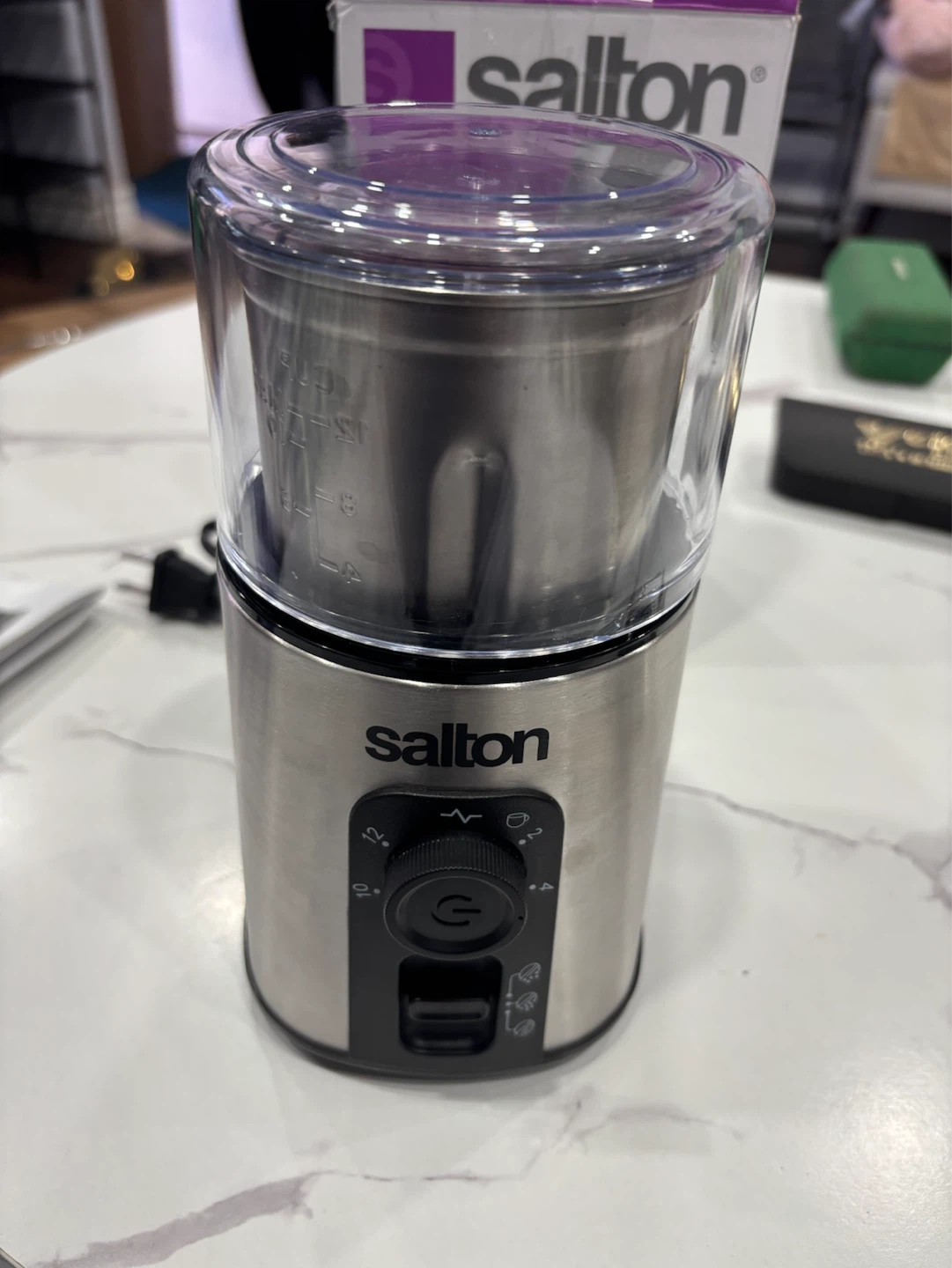 Salton Smart Coffee Grinder - photo 4
