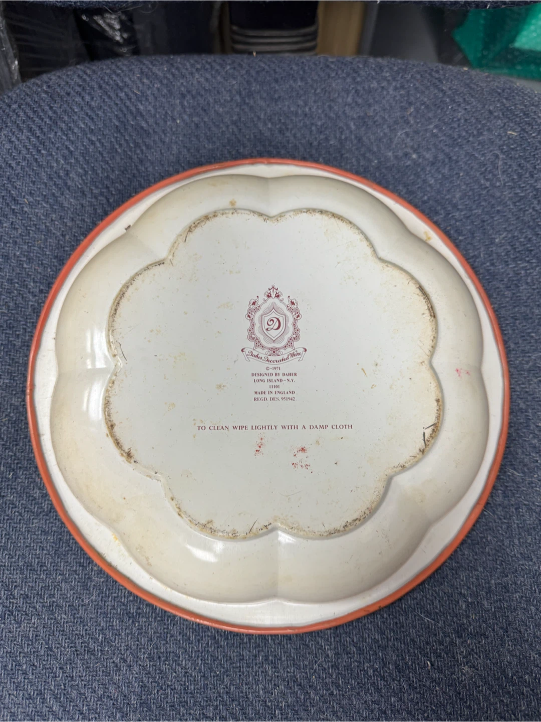 Vintage Daher Decorated Ware Tin Bowl - photo 4