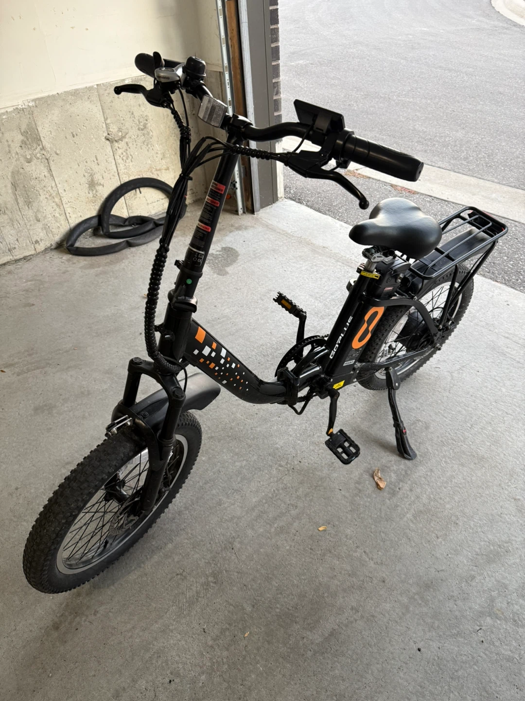 20 Fat Tires Foldable E-bike with charger