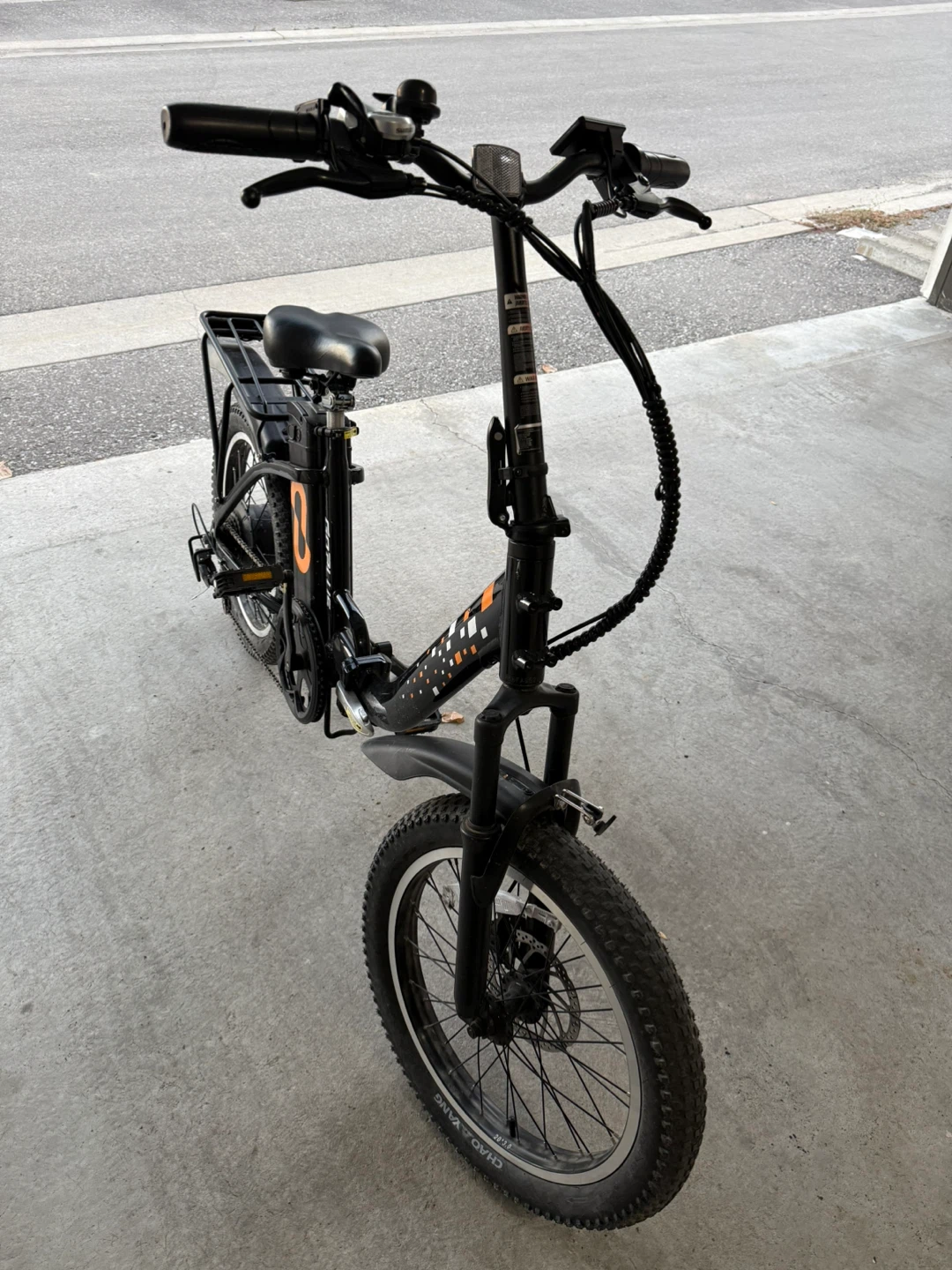 20 Fat Tires Foldable E-bike with charger - photo 3