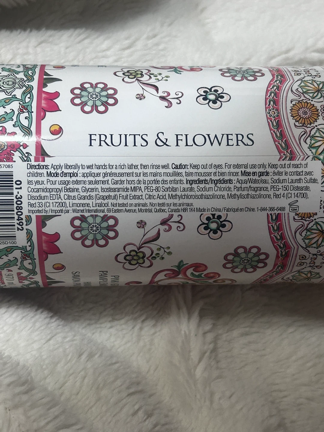 Fruits & Flowers (970ml) Pink Grapefruit Hand Soap - photo 3