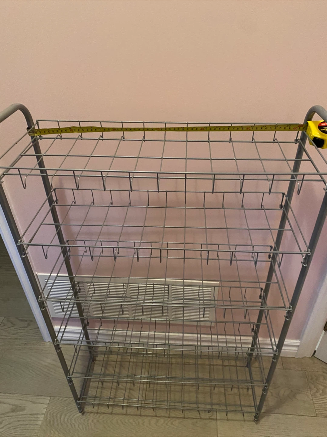 Five-Tier Metal Wire Storage Rack - photo 4