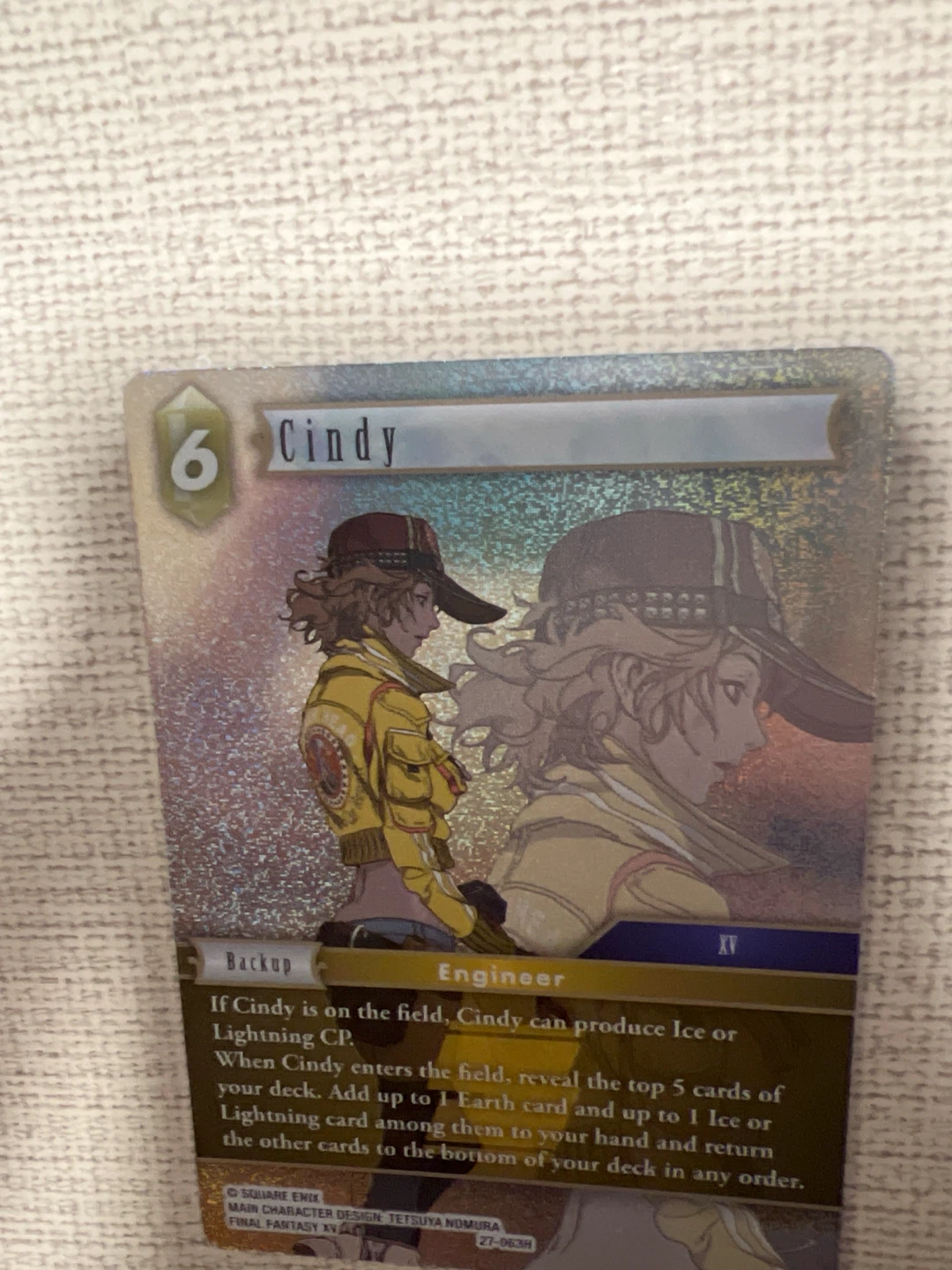 Final Fantasy Trading Card Game Cindy Card Engineer