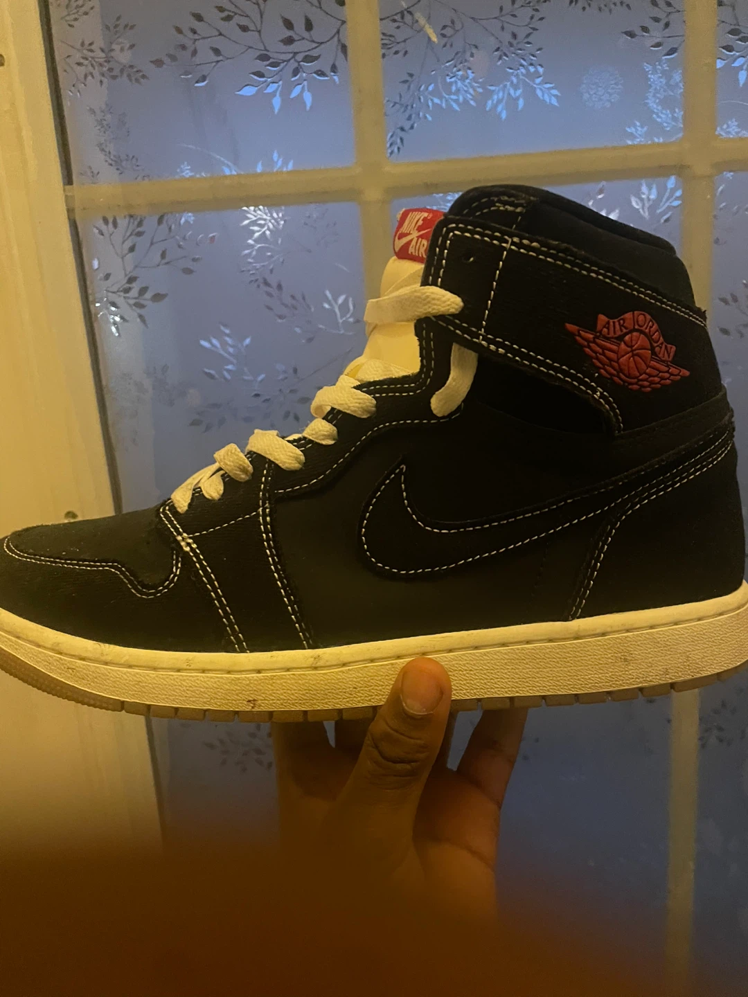 Nike Air Jordan 1 High OG Black Canvas