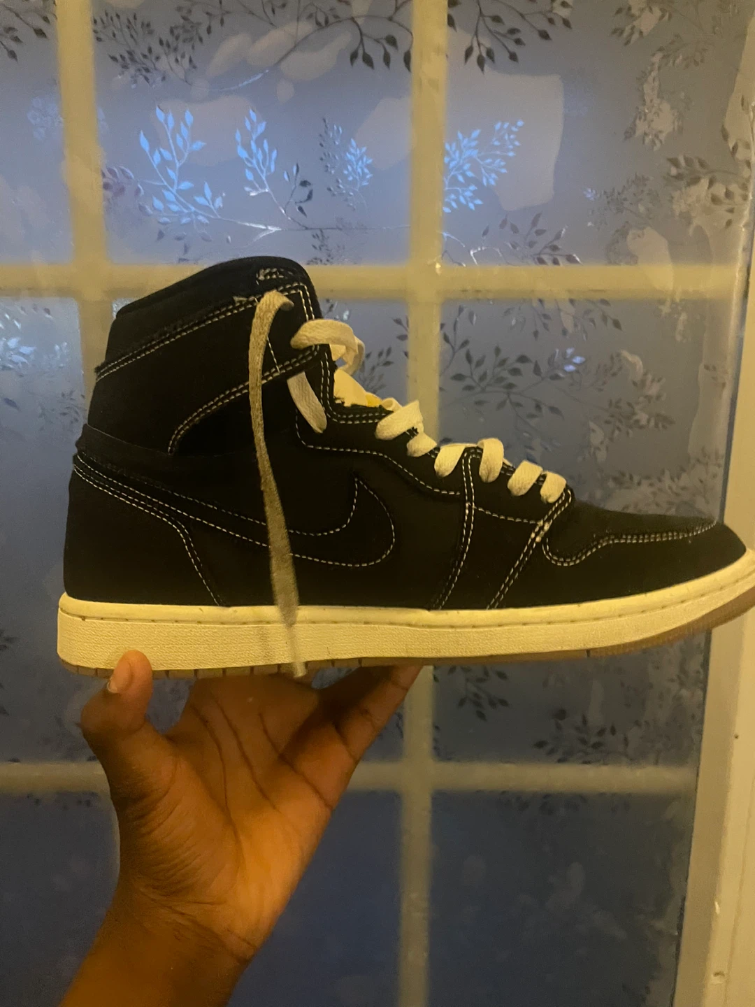 Nike Air Jordan 1 High OG Black Canvas - photo 3