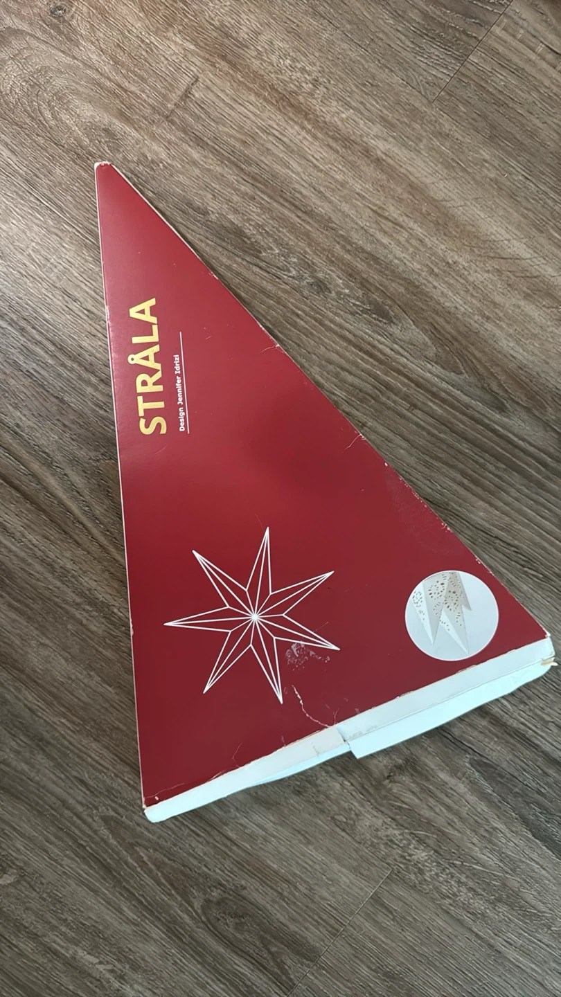 IKEA Strala Star Lamp Shade + light - photo 3