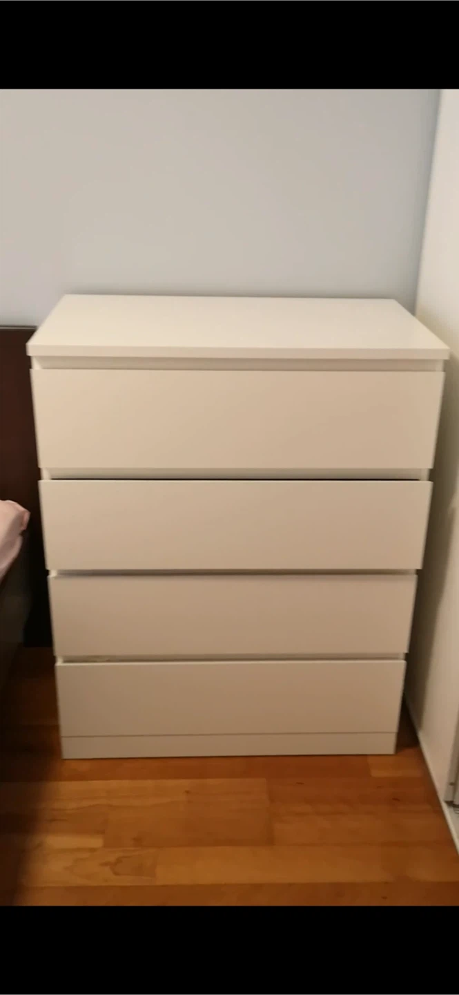 IKEA Storklinta 4-Drawer Chest - White