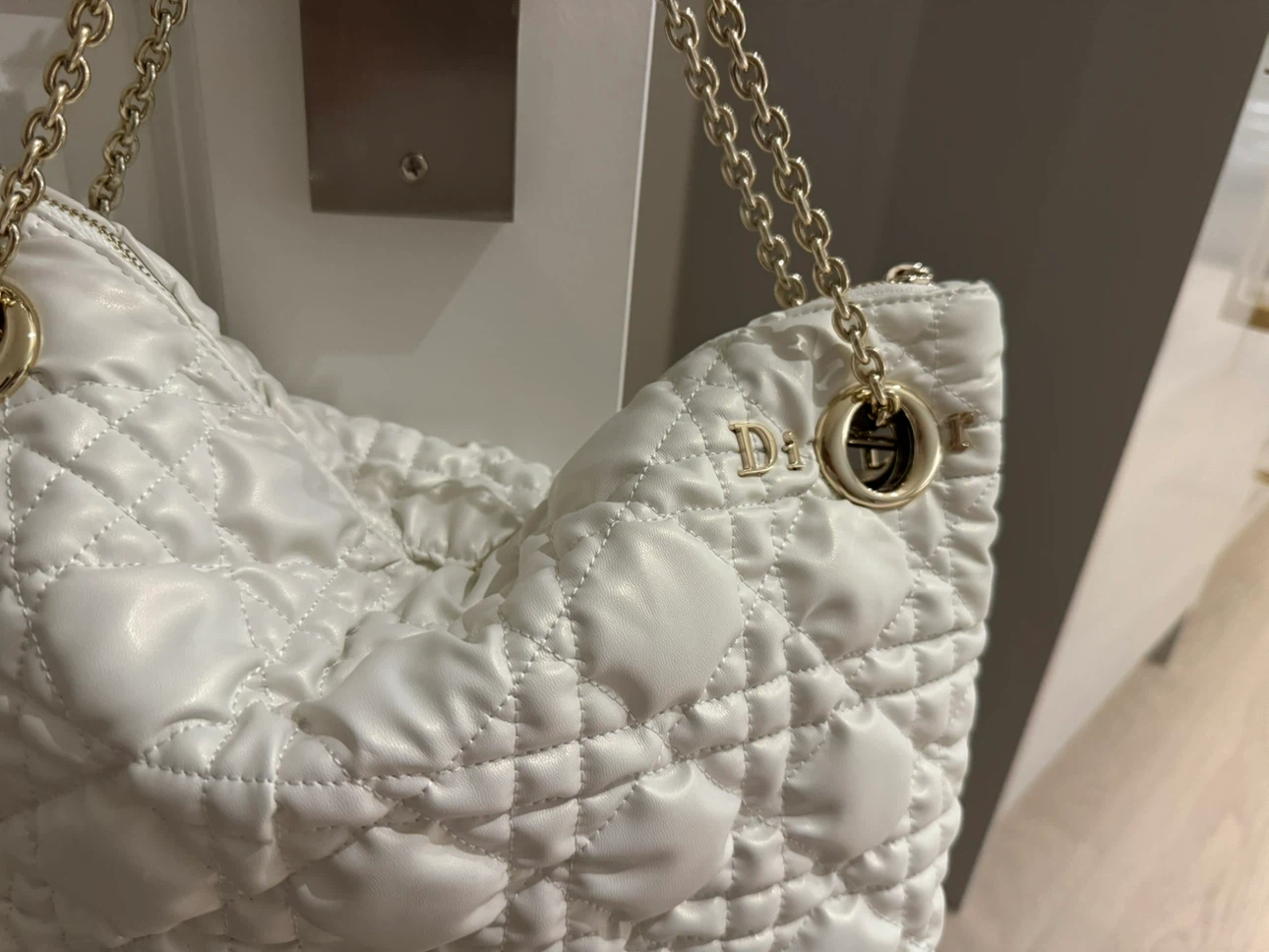 Dior Milly-La-Forêt Bag - White Puffy