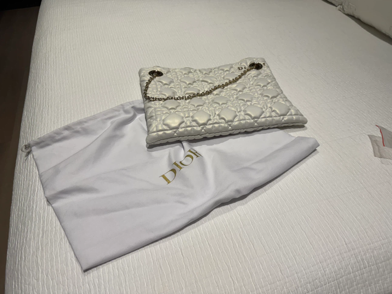 Dior Milly-La-Forêt Bag - White Puffy - photo 3