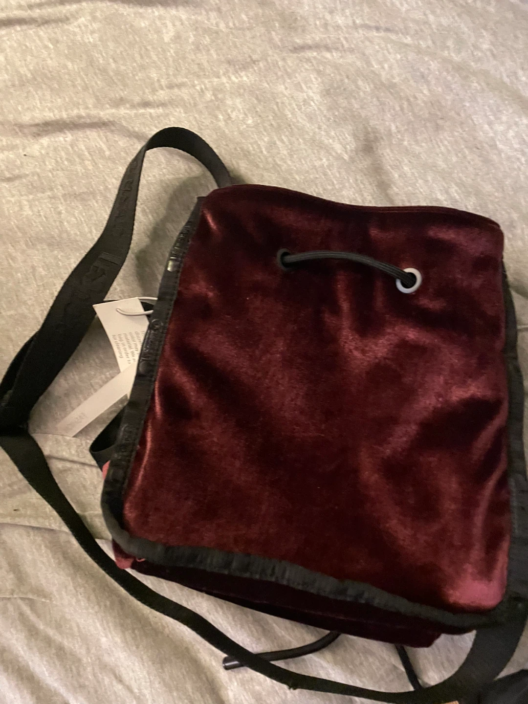 LeSportsac velvet bucket bag - photo 4