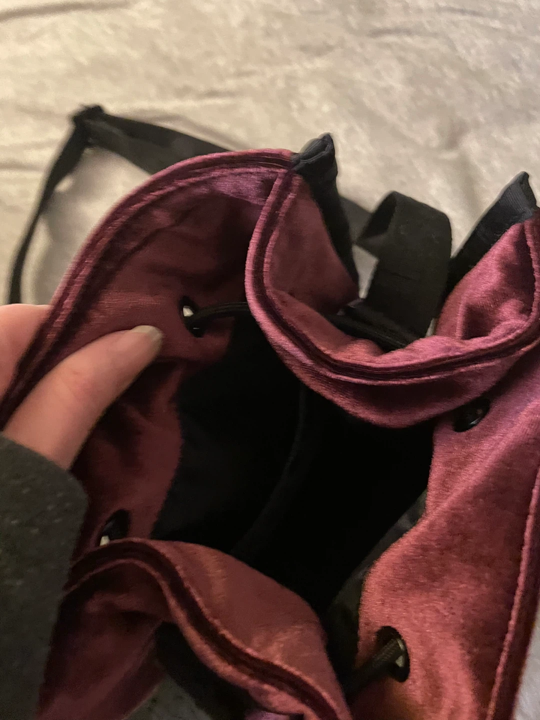 LeSportsac velvet bucket bag - photo 5