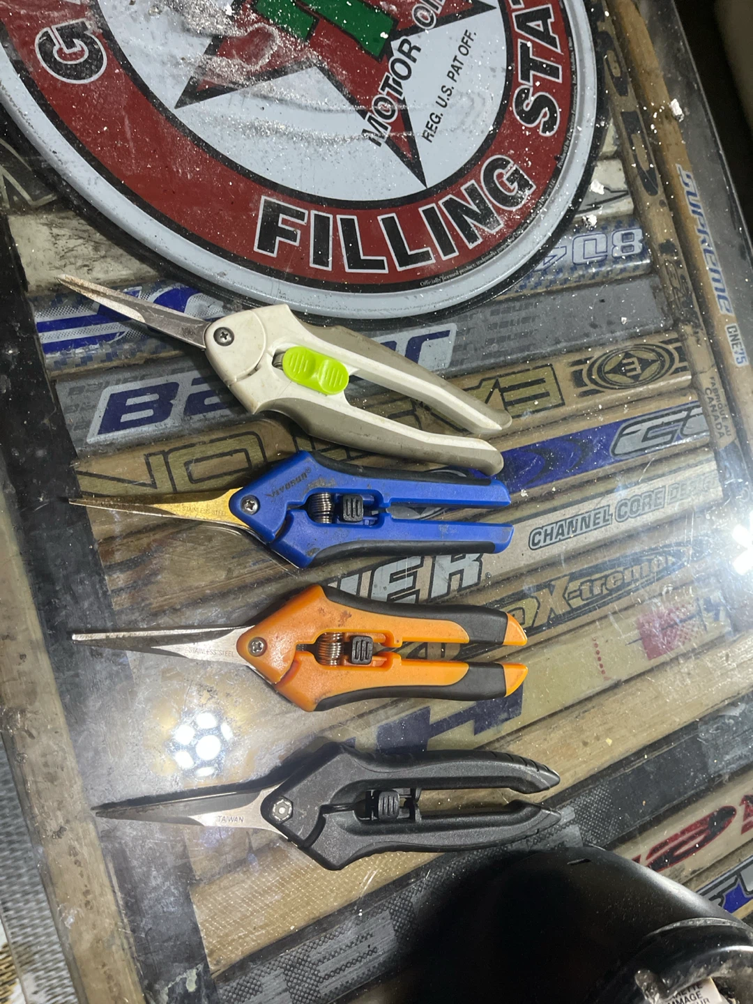 Set of 4 Hand Pruning Shears