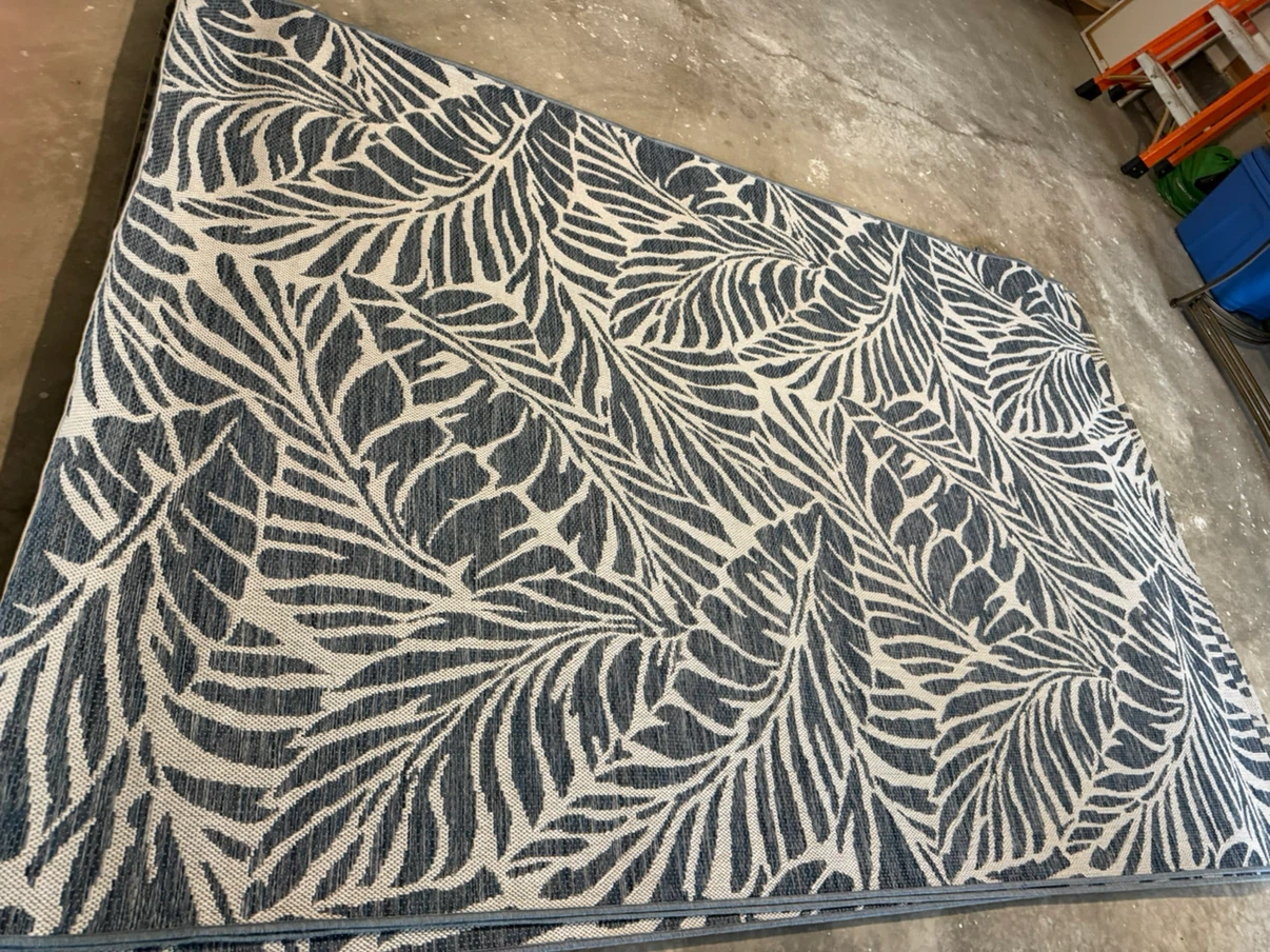 JONATHAN Y Palm Frond Indoor Outdoor Rug 7'9" x 10' - photo 5