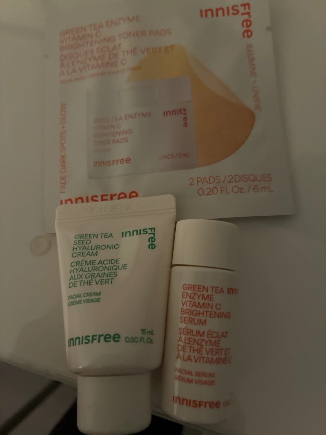 Innisfree Green Tea Skin Care Sample Set