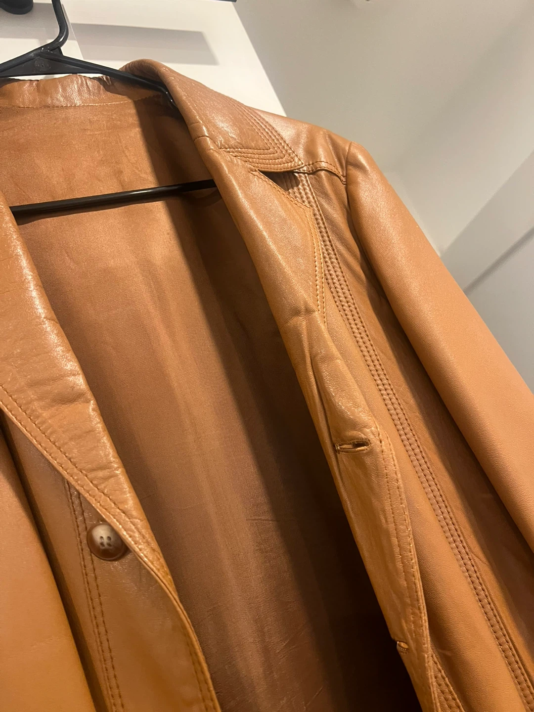 Tan Leather Jacket - photo 4