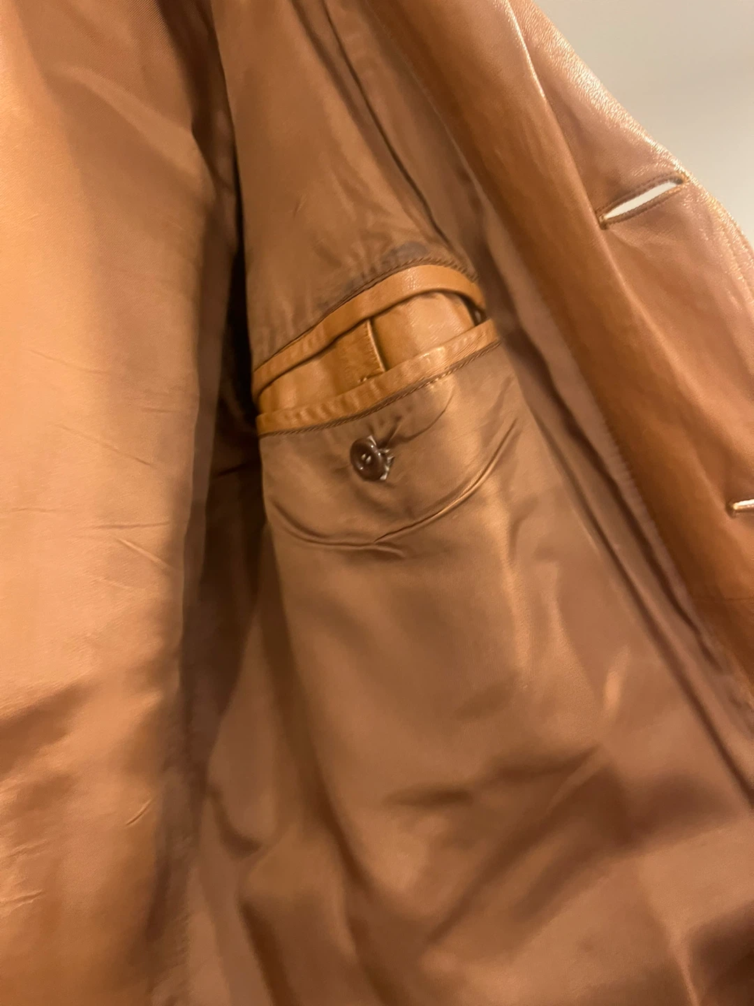 Tan Leather Jacket - photo 5