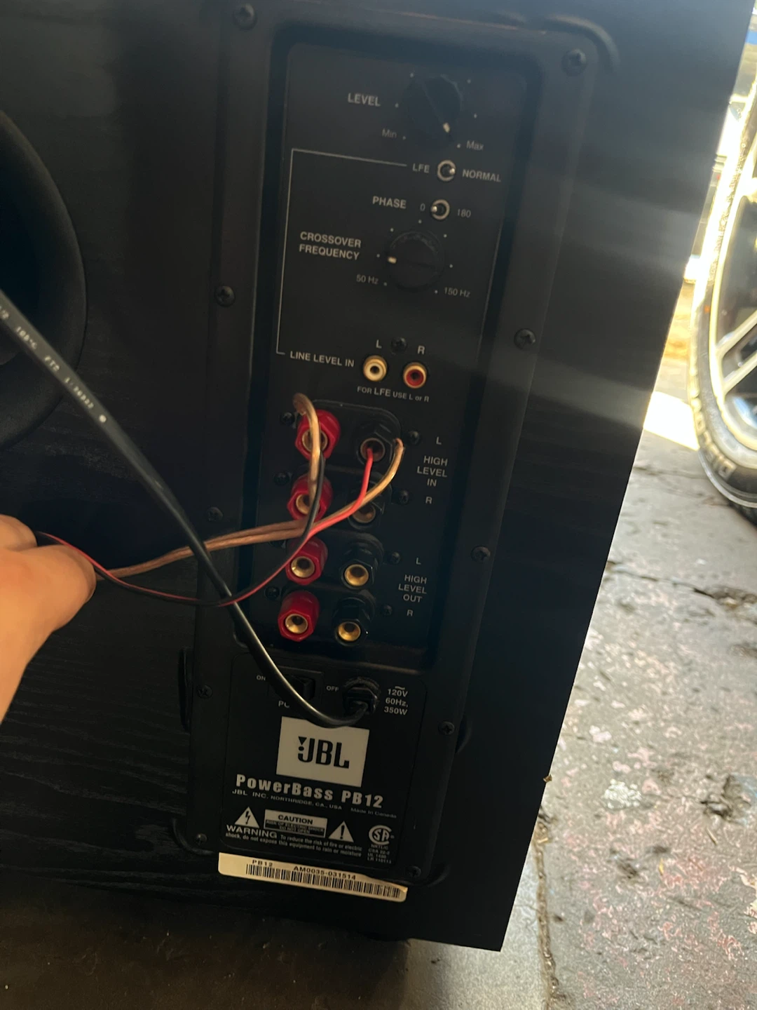 JBL 12” subwoofer - photo 3