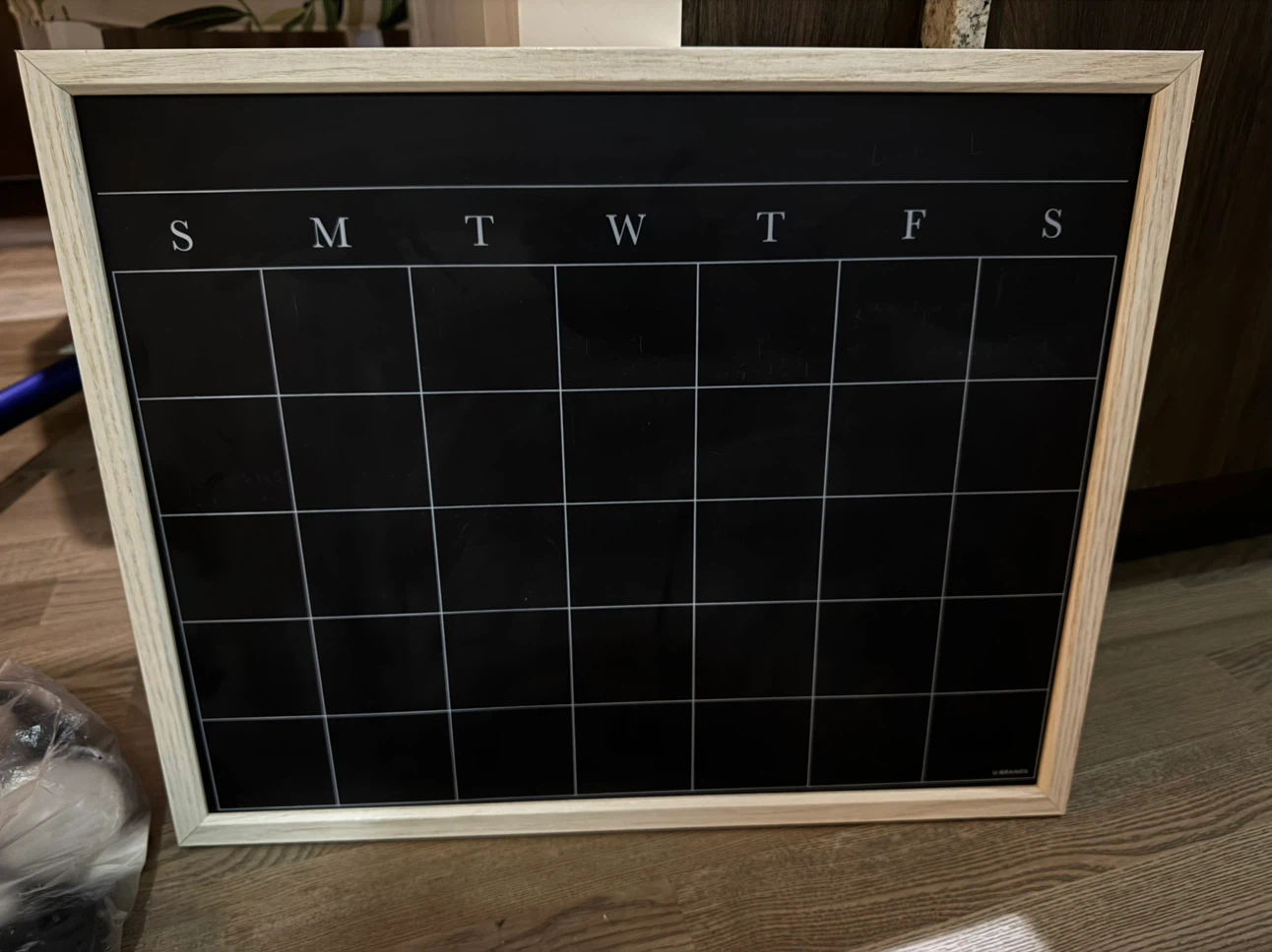 Blackboard Calendar Dry Erase Board