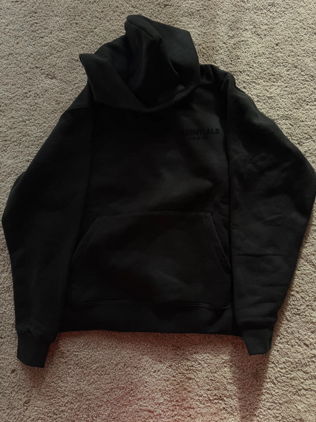 Essentials Fear of God Hoodie - Black - photo 5