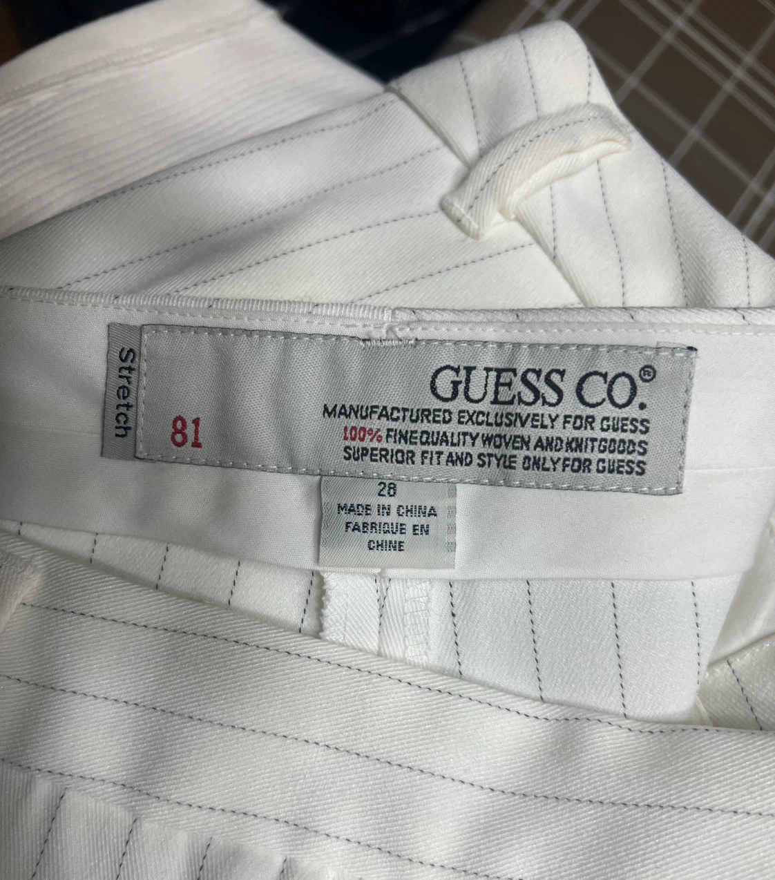 Guess Co. Pinstripe Trousers - photo 2