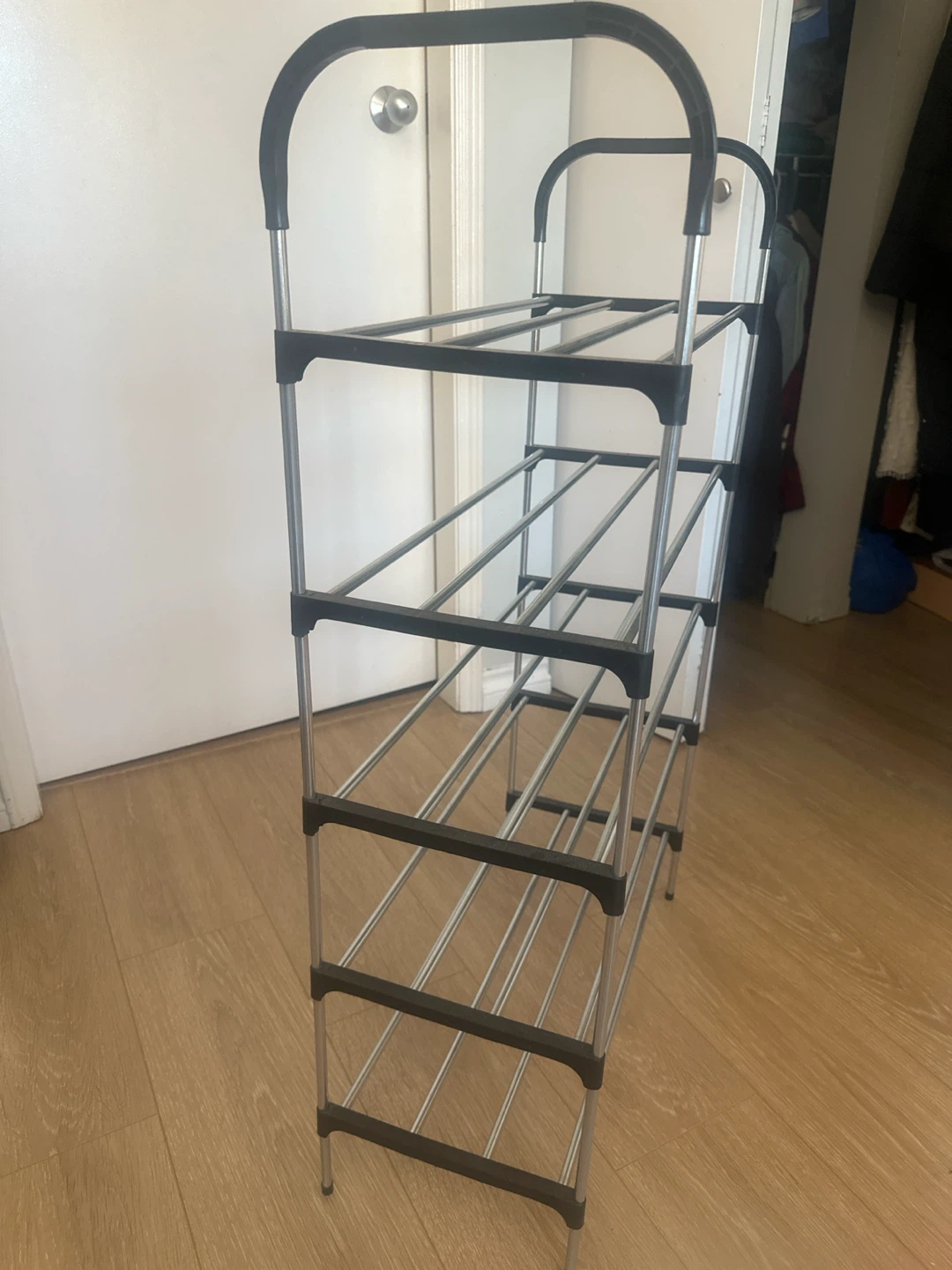 5-Tier Metal Shoe Rack - photo 2