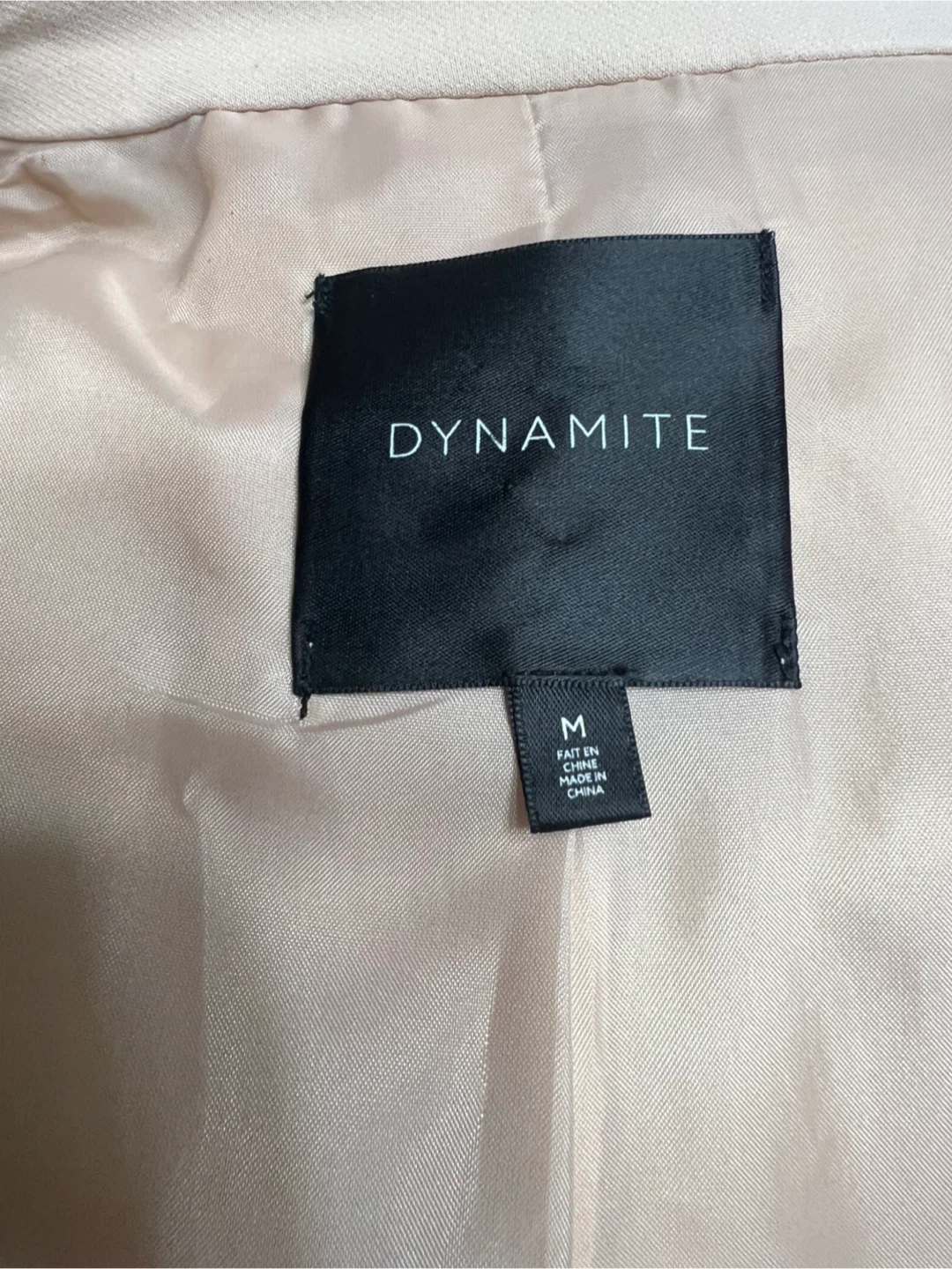 Dynamite blazer in beige size medium - photo 2