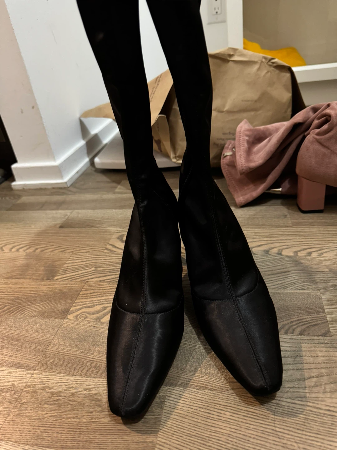 Kat Maconie Designer’s black knee-high boots - photo 2