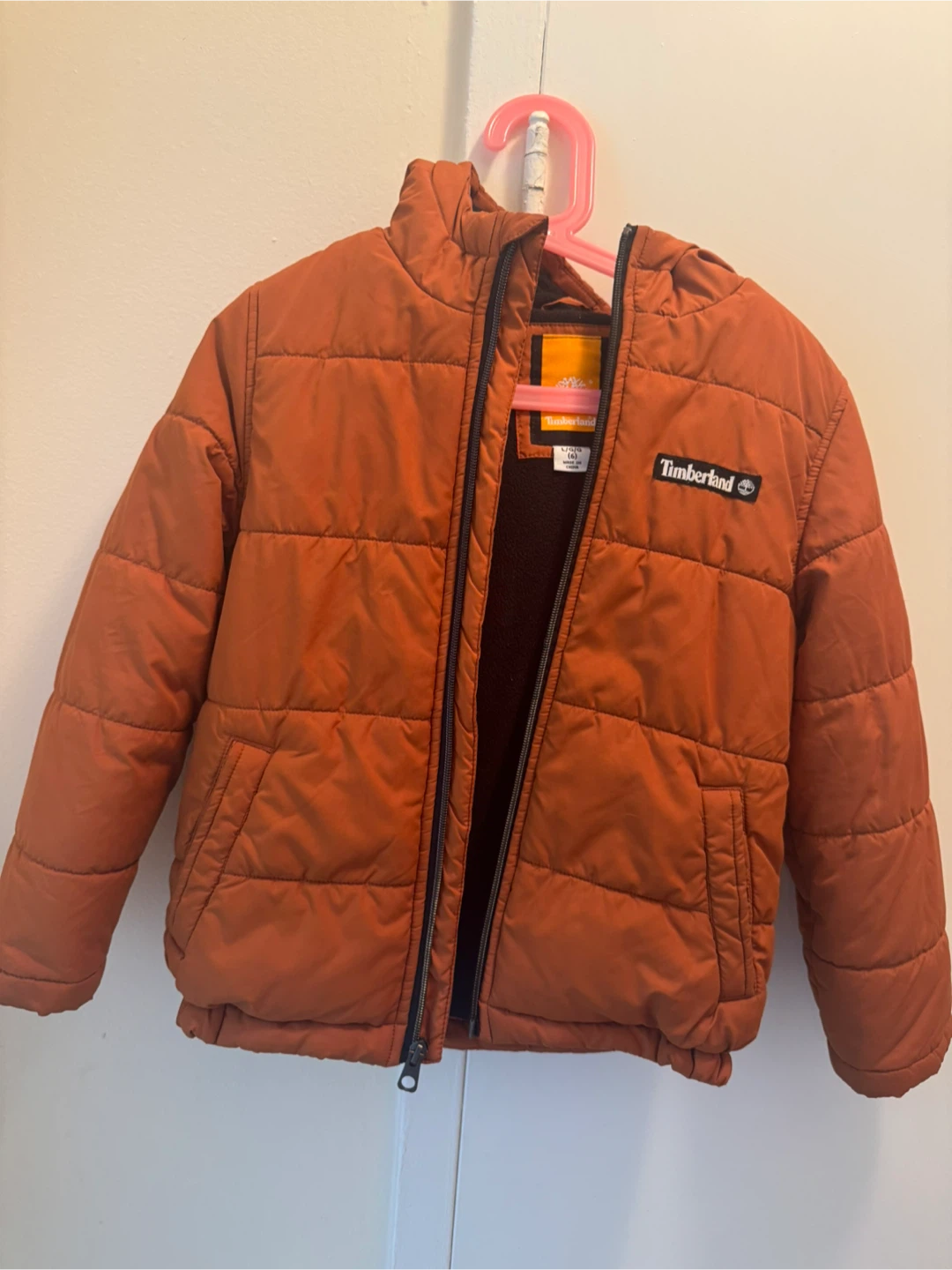 Timberland Quilted Hooded Jacket