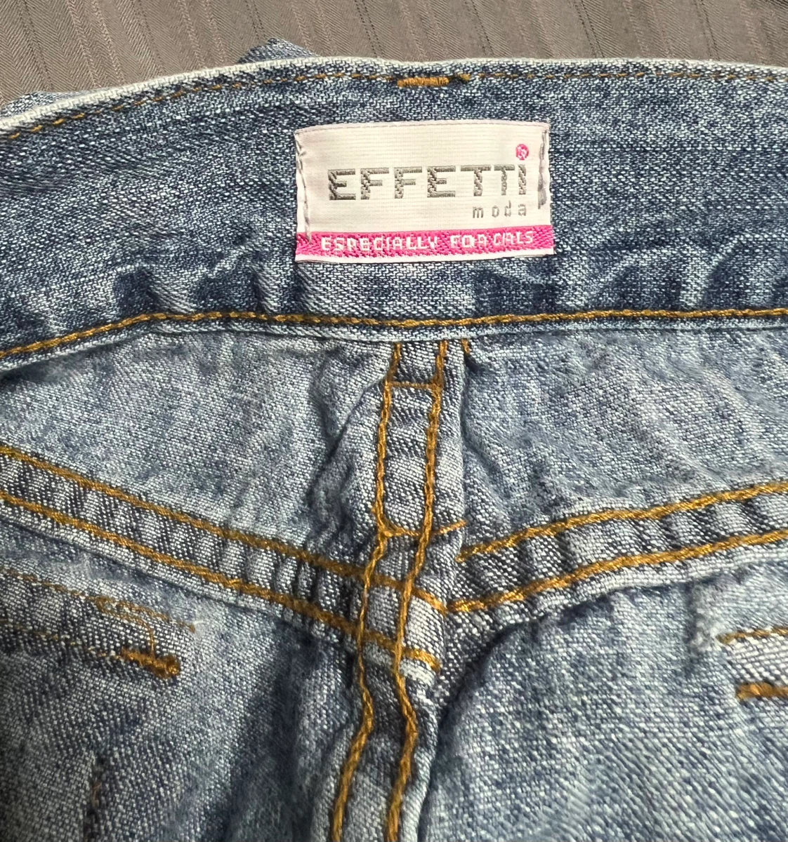 Effetti Moda Light Wash Denim Jeans XL - photo 3