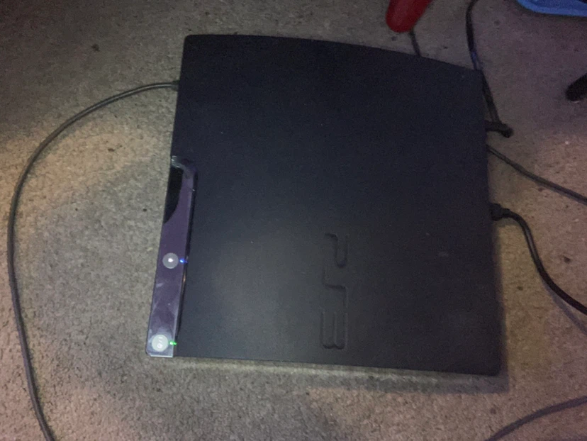 PlayStation 3 Console with Controllers.