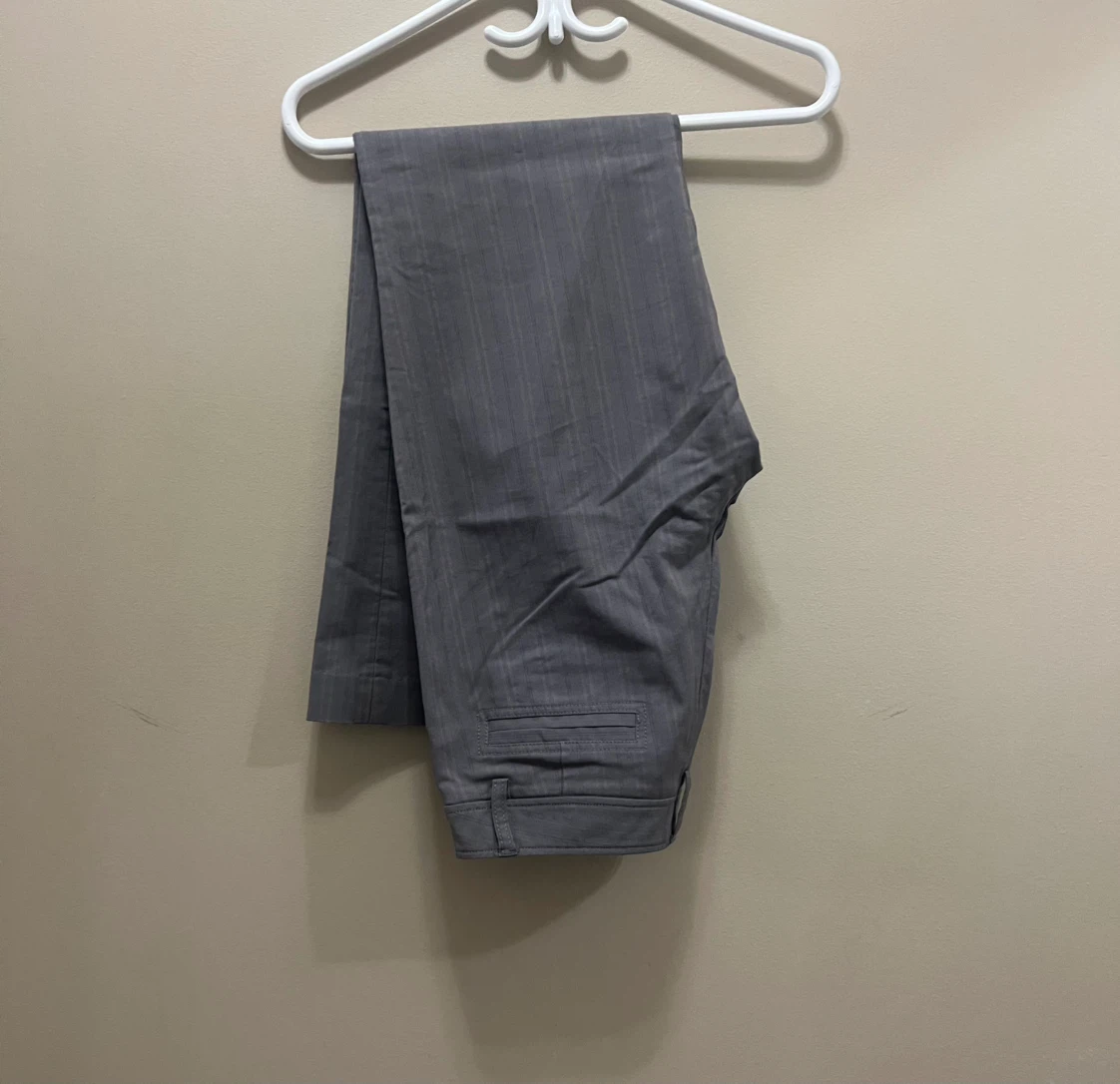 Jacob grey striped trousers - photo 3