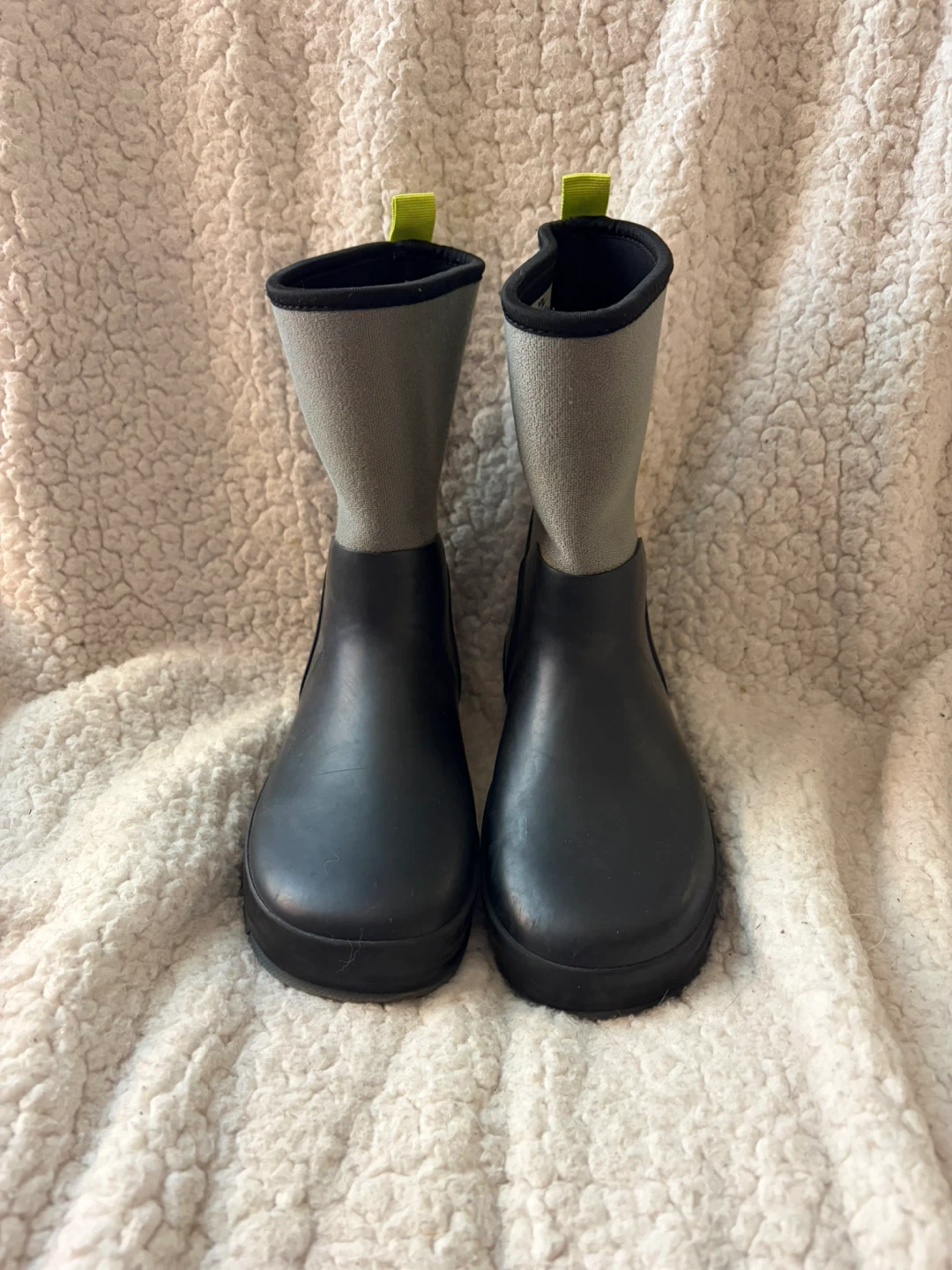 Western Chief Kids Rubber Boots Black Size 3 - photo 2
