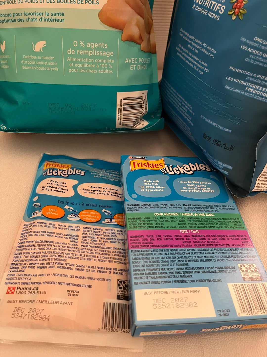 Iams, President's Choice, Friskies Cat Food and Treats Bundle - photo 2