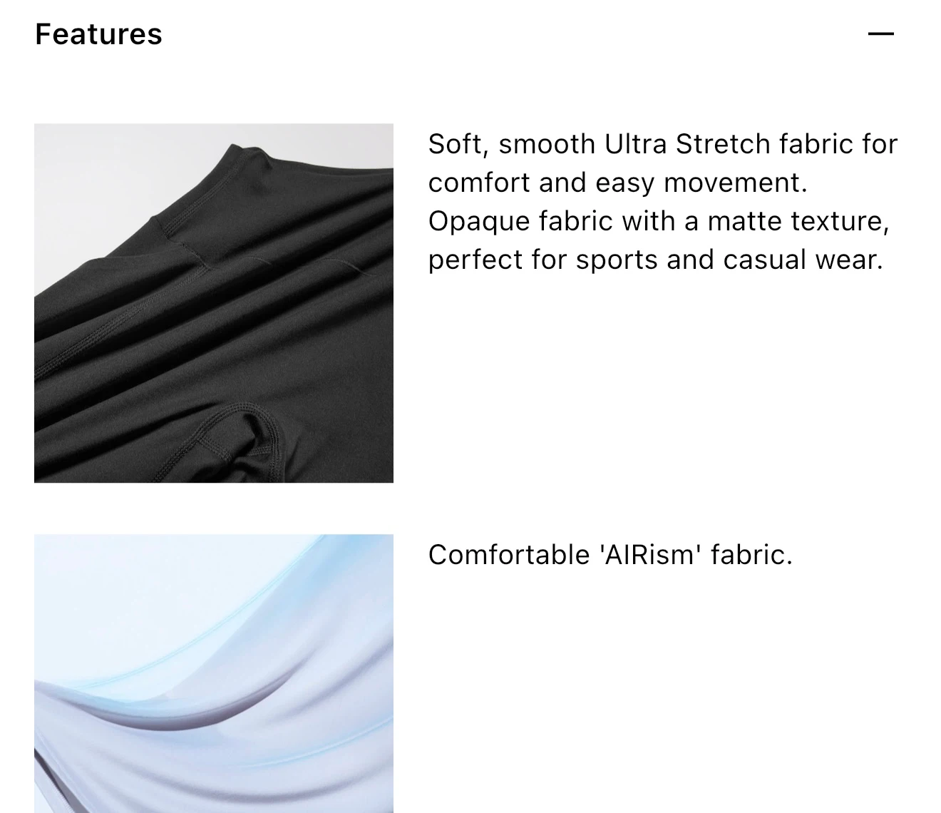 Uniqlo AIRism High Rise Leggings - L - photo 3