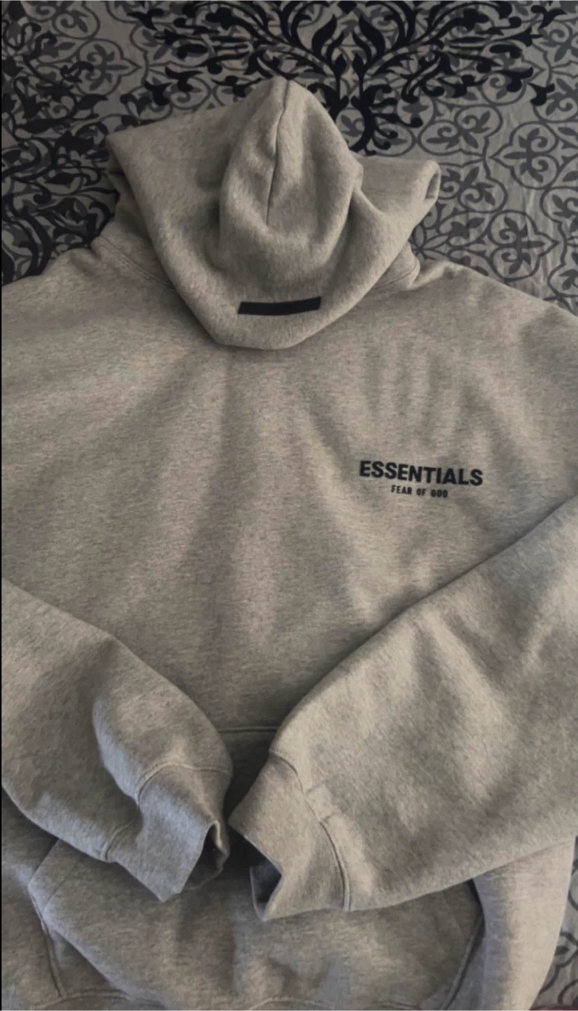 Grey Essentials Hoodie 1:1 - photo 2
