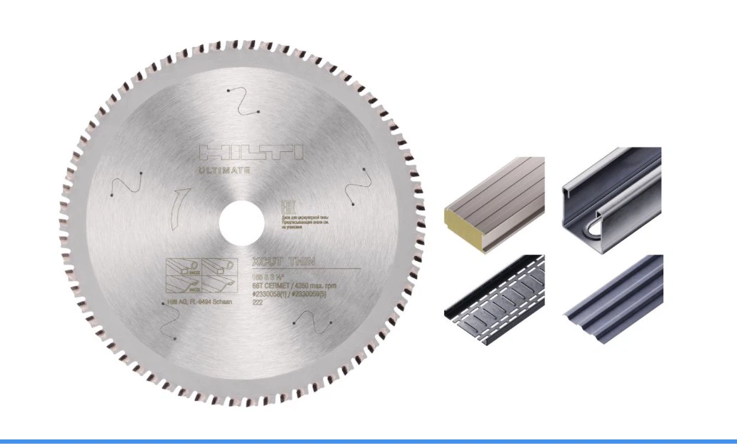 Hilti X-Cut Thin 6.5" Circular Saw Blade 2-Pack - photo 2