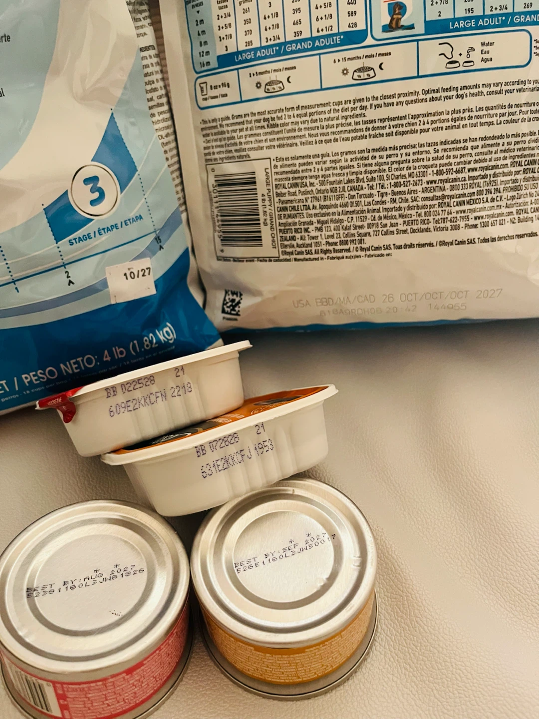 All together $40 .Royal canin puppy food - photo 2