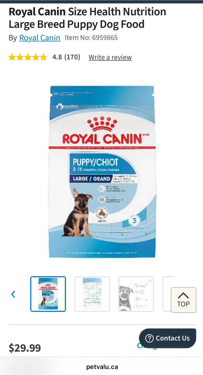 All together $40 .Royal canin puppy food - photo 3