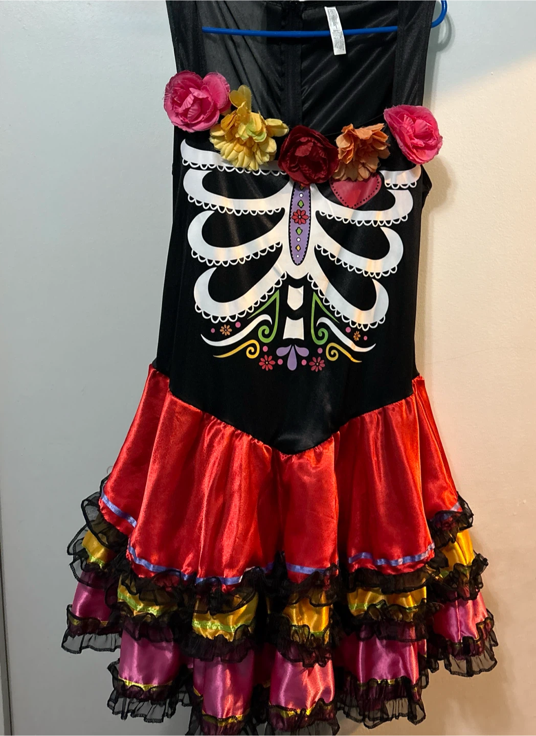 Suit Yourself Day of the Dead Senorita Costume Large - photo 2