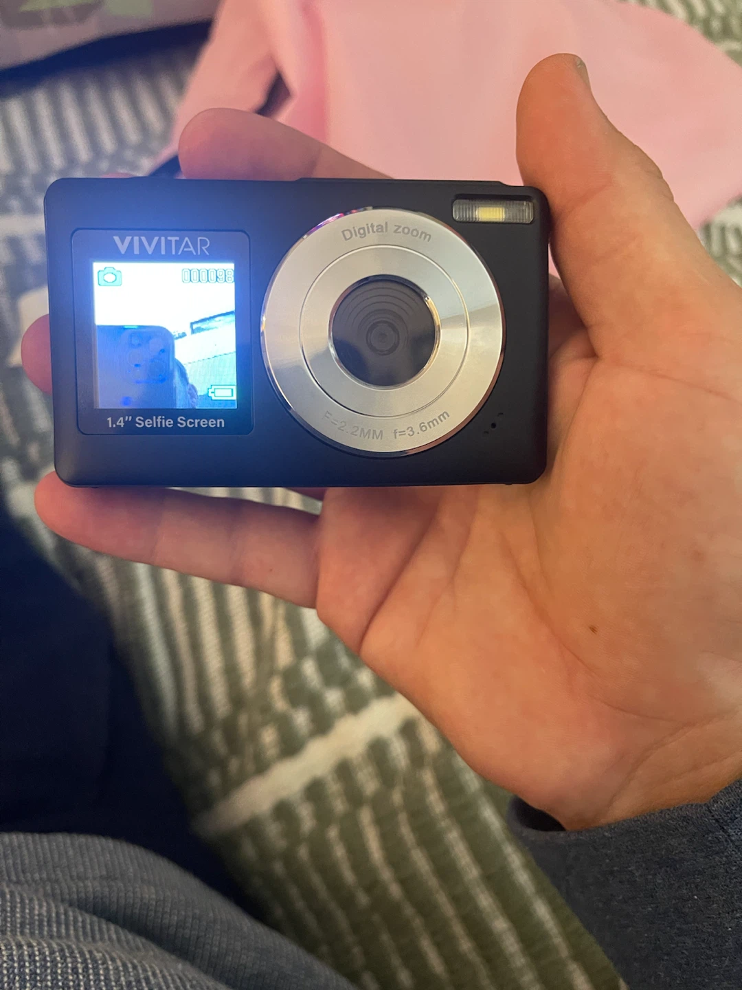 Vivitar Digital Camera with 1.4 inch Selfie Screen